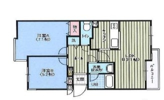 ヴェナビスタ三原の間取り