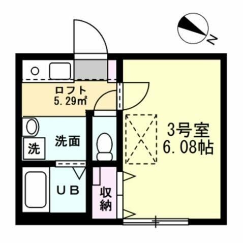 ベイルーム弘明寺Ⅰの間取り