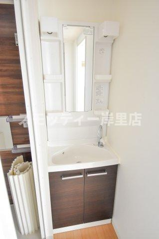 エスコーポ北島の独立洗面台