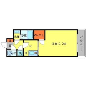 SERENiTE本町エコートの間取り|SERENiTE本町エコート(セレニテ本町エコート)　間取り