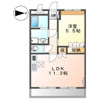 【間取り】 | グラッチェⅠ番館