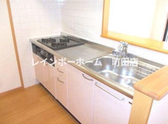 アルドーレ　芹沢※初期費用分割あと払いサービス利用可能物件のキッチン