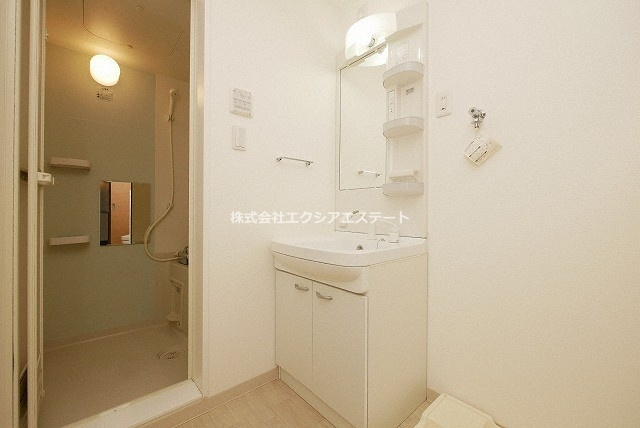 Fmaison西加賀屋Ⅱ番館の独立洗面台