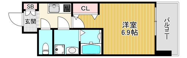 【間取り】 | Live Casa城東中央