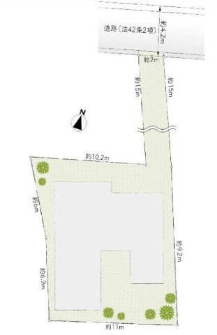 【横浜市瀬谷区下瀬谷3丁目13-31新築戸建て】★仲介手数料無料★（瀬谷さくら小学校・下瀬谷中学校）の区画図
