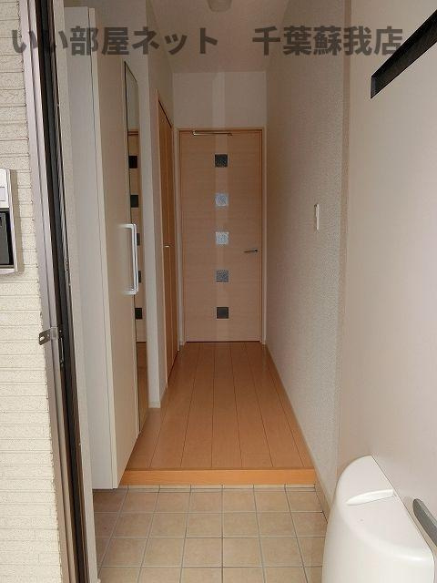 グレイスメゾンＡの玄関|落ち着いた玄関です