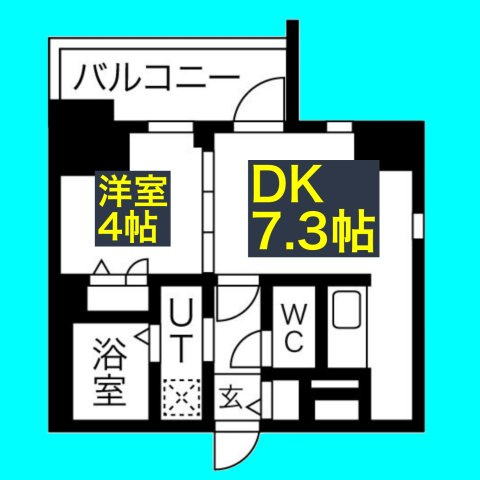 ザ・レジデンスパーク久屋大通の間取り