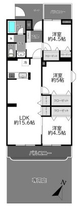 志村ハイデンスの間取り