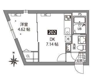 【間取り】 | アザレア板橋 | 間取り図