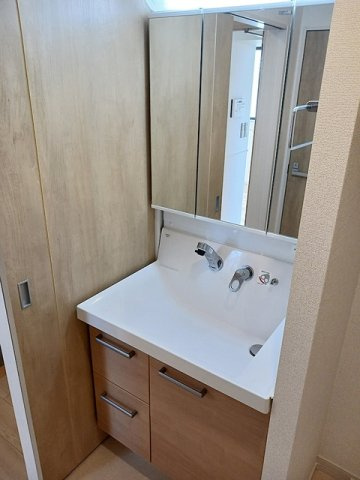 ミレーワ白金の洗面所|スペースが確保できる洗面所です