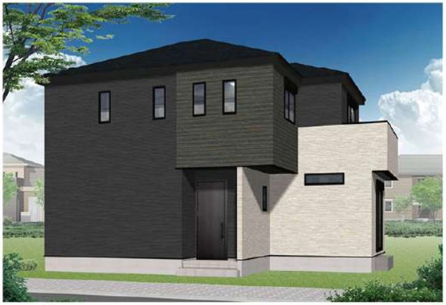 【外観パース】 | 秦野市堀西　限定１棟　新築住宅