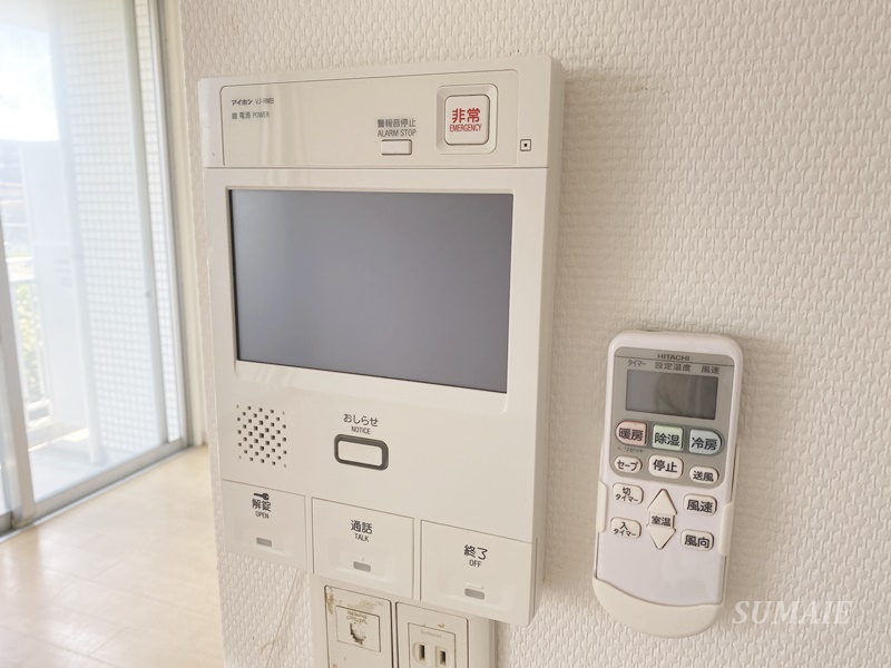 セレーノ大宮E棟のセキュリティ|安心のモニター付きインターホン☆