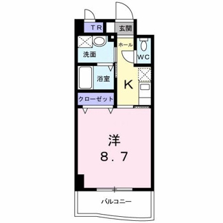 【間取り】 | ドエル５７ | 間取りです。