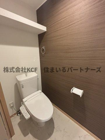 メゾンソレイユ久留米Aのトイレ