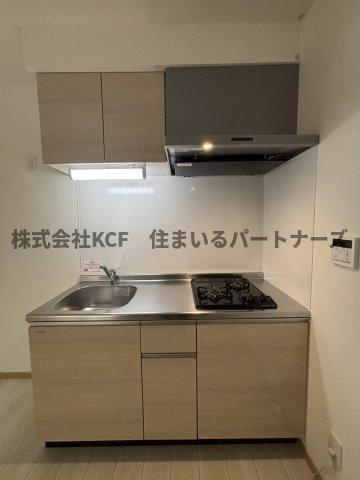 メゾンソレイユ久留米Aのキッチン