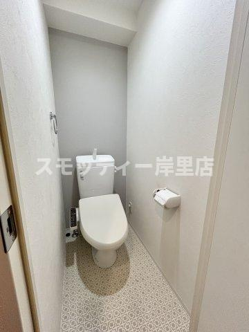 大阪市阿倍野区阪南町３丁目の賃貸マンションのトイレ