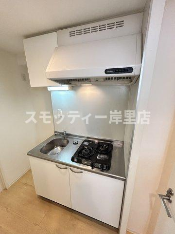 大阪市阿倍野区阪南町３丁目の賃貸マンションのキッチン