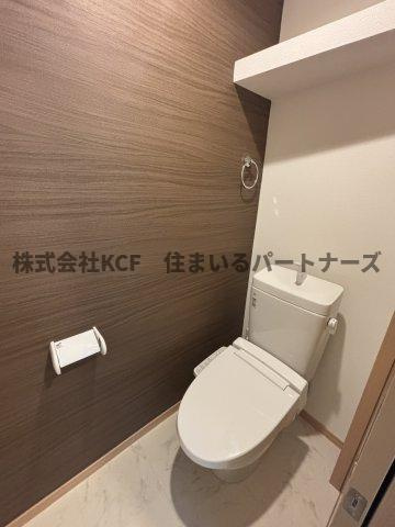 メゾンソレイユ久留米Aのトイレ