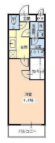 【間取り】 | フジパレス堺鳳中Ⅲ番館