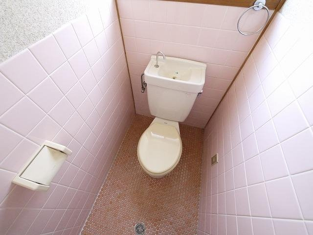 大西勉貸家（大安寺一丁目）のトイレ|ゆったりとした空間のトイレです