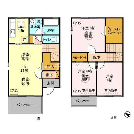 スぺラーレの間取り