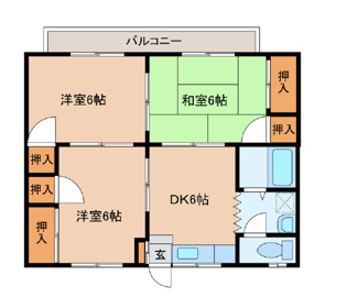 【間取り】 | kokoloa Ⅰ