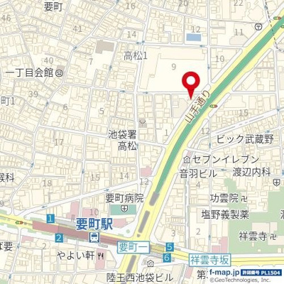 【地図】 | ハイネス要町
