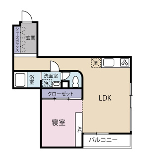 【間取り】 | PRATIQUE　NISHISUGAMO