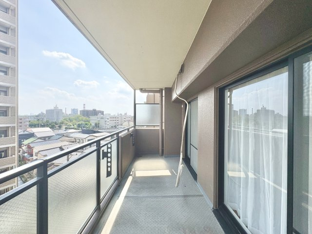 春日井南シティハウスのバルコニー