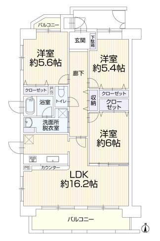 ソフィア日進の間取り