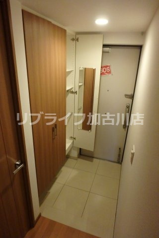 ウィズマークス加古川駅前の玄関|写真は203