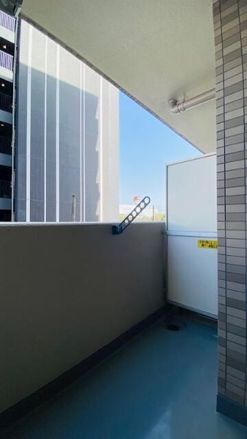 レクセル新子安のバルコニー
