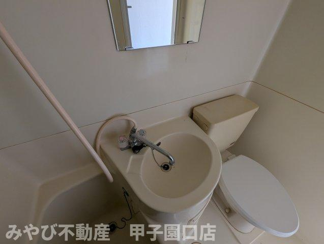 ダイドーメゾン甲子園口の洗面所
