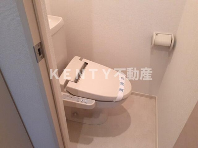 【トイレ】 | メゾン５８ | シンプルで使いやすいトイレです