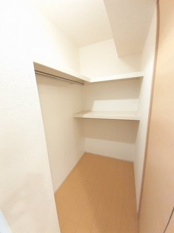 グリーンワールド　Ⅲの収納|収納のためのスペースです