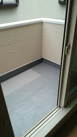 カームリー　Ｋのバルコニー|広々としたバルコニーです