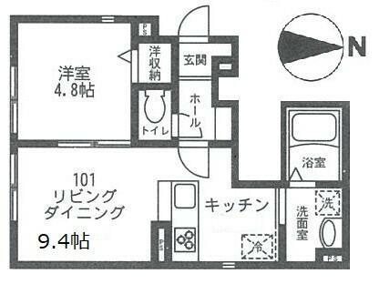 【間取り】 | ルシーナ大森