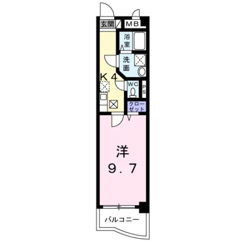 Ｂｅｌｌｅ　Ｄｅｍｅｕｒｕ　ｙの間取り