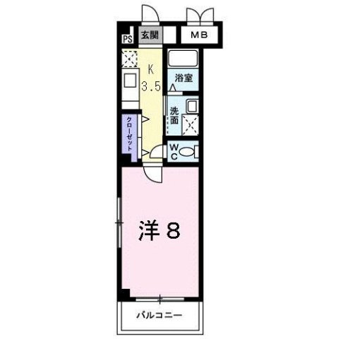 コリウスの間取り