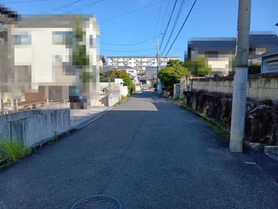 【前面道路含む現地写真】 | 寺池台２丁目 土地