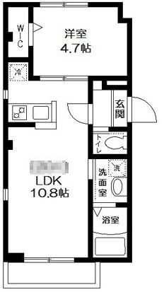 カーサおぎのの間取り