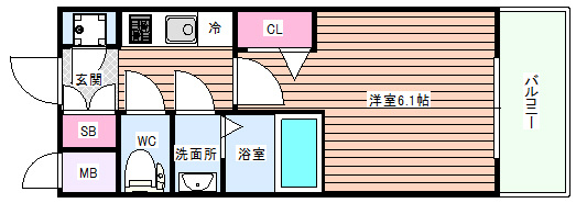 【間取り】 | エスリード江坂アンムート