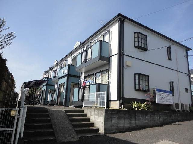 田園ハイツＧ棟の外観