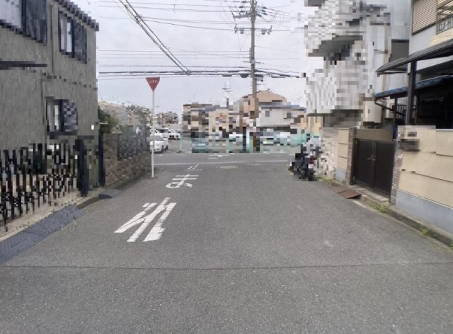 惣社2丁目の前面道路含む現地写真|物件前の前面道路の様子です。