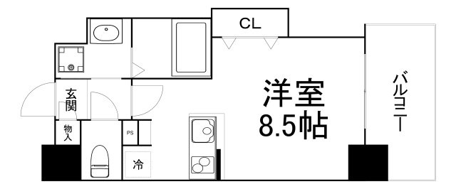 【間取り】 | ラグゼ江戸堀