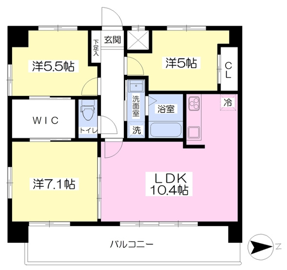 【間取り】 | Ｍａｙｆａｉｒ　ＡＳＯＤＡ　ｓｑｕａｒｅ 