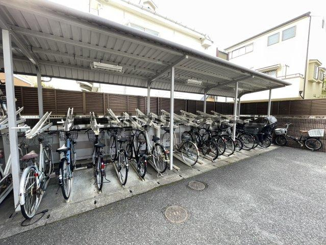 小金井市本町４丁目の賃貸マンションのその他共用部分|駐輪場