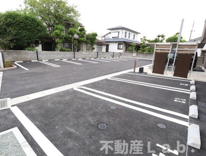 D－ROOM西熊本駅の駐車場