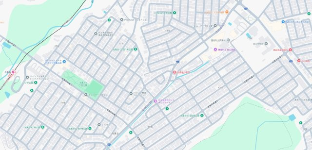 豊能郡豊能町ときわ台　第1期　新築一戸建ての地図