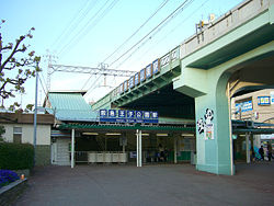 阪急王子公園（1200m） 